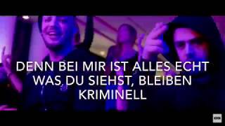 AZET ft ZUNA amp NOIZY  KRIMINELL  LYRICS [upl. by Alimrahs]