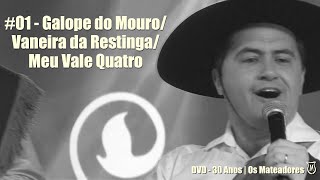 01  Galope do Mouro  Vaneira da Restinga  Meu Vale Quatro  DVD 30 Anos  Os Mateadores [upl. by Natsuj]