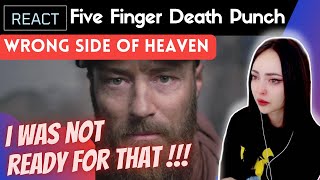 FIRST TIME REACTING to Five Finger Death Punch  Wrong Side Of Heaven [upl. by Eelta]