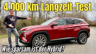 Hyundai Tucson Hybrid 4000 Kilometer LangzeitTest Was kann der SUVBestseller Review  2023 [upl. by Shaver]