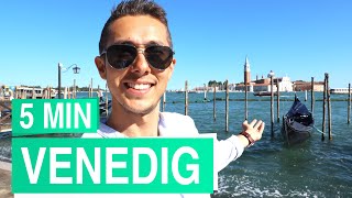 Venedig in 5 Minuten 🛶 Markusplatz Rialtobrücke und weitere Highlights [upl. by Neelsaj]