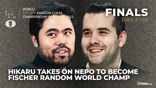 HIKARU v NEPO FINAL  Can Carlsen Win A Medal Fischer Random World Championship [upl. by Eichman272]