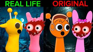 SPRUNKI OF The Best TikTok Video  REAL LIFE vs ORIGINAL [upl. by Stockwell]