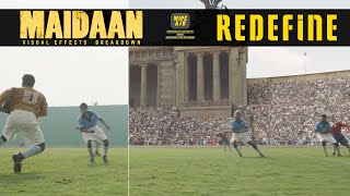 MAIDAAN  VFX Breakdown by ReDefine [upl. by Newsom346]