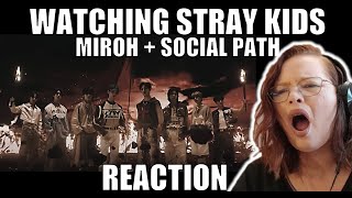 KPOP NEWBIE REACTS TO STRAY KIDS MIROH  SOCIAL PATH FOR THE FIRST TIME [upl. by Artep]