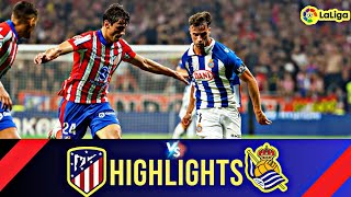 Atletico Madrid VS Real Sociedad  Highlights  Spain Laliga  7 October 2024 [upl. by Suoicul]