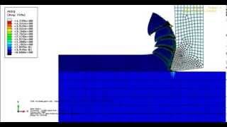 orthogonal Cutting Serration Chips [upl. by Mcgregor]