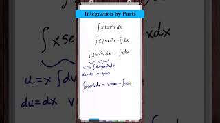 Integration by Parts  yxtanx2 [upl. by Clair616]