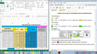 Análisis descriptivo de variables y dimensiones en Excel Dr Víctor Cruz Tumbes  Perú [upl. by Anyahs]