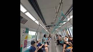 R151 823824 🚇💚❤️ ride from E11 Tampines 💚💙 to E9 Tanah Merah [upl. by Monjo]