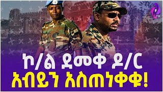 ኮል ደመቀ ዶር አብይን አስጠነቀቁ  Colonel Demeke Zewdu  Dr Abiy Ahmed  Welkite  Amhara [upl. by Doownyl]