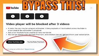 How to Fix amp Bypass YouTube Anti Ad Block Detection 100 Fixed Issue [upl. by Daniella]