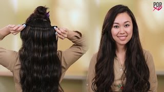 How To Wear Hair Extensions The Right Way  POPxo [upl. by Eniaj]