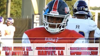 Ehret 46 Hahnville 41 Week 2 Highlights  Terrell Brown powers Ehret to victory in shootout [upl. by Idnal]