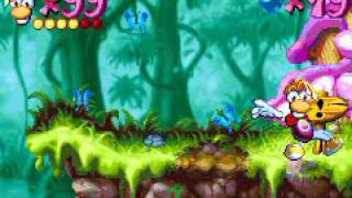 GBA  Rayman Advance Longplay  Part 1 [upl. by Anipsed353]