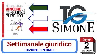 TG Simone edizione speciale quotVINCERE UN CONCORSO PUBBLICOquot 272024 [upl. by Estrella412]