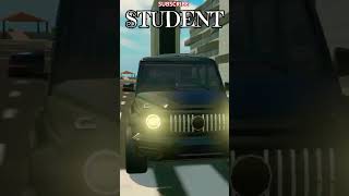 PRINCIPAL VS STUDENTS CAR 🚗 BOLERO VS G WAGON 🔥🔥🔥 gaming gwagon thar bolero scorpio gta [upl. by Jary]