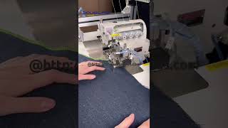 Automatic pants overlocking machine [upl. by Becker]