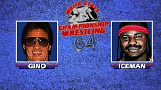 Rudes WCCW 64 No Mercy Mod Matches Gino Hernandez vs The Iceman King Parsons [upl. by Enid331]