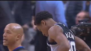 DeMar DeRozan Gets STANDING OVATION In Toronto Return  Raptors vs Spurs [upl. by Leamse]