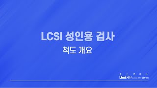 LCSI 성인용 검사 A LCSI 성인용 검사 척도 개요프로파일 21하위척도 상호상관 [upl. by Amoakuh]