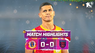 Match Highlights  East Bengal FC 00 Odisha FC  MW 11  ISL 202324 [upl. by Aydidey]