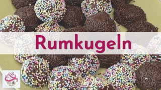 Rumkugeln  ganz einfach selber gemacht  ohne Backen [upl. by Ernald]