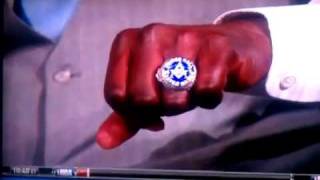 BROTHER SHAQ SHOWS HIS MASONIC RING ON NATIONAL TV [upl. by Deth]