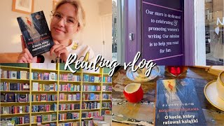 Edynburg książka o kocie i księgarnie 🐱📚 READING VLOG [upl. by Zerep]