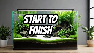 How To Aquascape The Full Planting Process [upl. by Iahcedrom936]