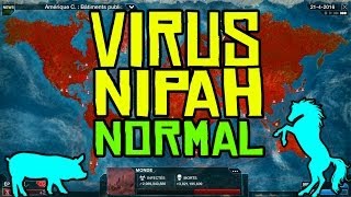 Plague Inc Evolved Gameplay 23 Virus Nipah en normal FR [upl. by Crichton713]