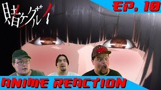 Anime Reaction Kakegurui Ep 10 [upl. by Aietal]