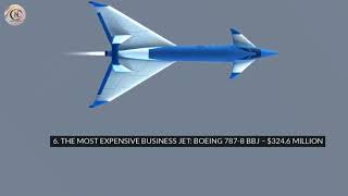 TOP 10 MOST EXPENSIVE PRIVATE JETS IN THE WORLD [upl. by Nnaear933]