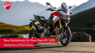 New Ducati Multistrada V4 Pikes Peak MY 2025  Symphony of Emotion [upl. by Ainigriv]