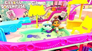 Unboxing Satisfaction Gabby Cat Friend Ship Gabbys Dollhouse Toy Video for Kids [upl. by Stone]