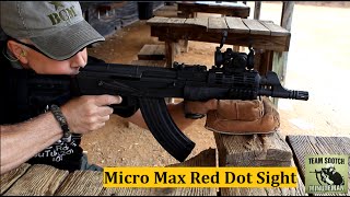 HiLux Micro Max Red Dot Scope Review [upl. by Neelyaj]