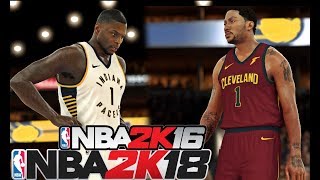 2K18 Rosters  NBA 2K16 Updated Rosters 9242017  Cavs vs Pacers  Read Description [upl. by Dazhahs]