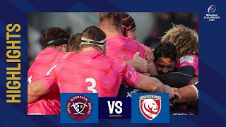 Highlights  Union BordeauxBègles v Gloucester Rugby Round 4│Heineken Champions Cup 202223 [upl. by Neumark]