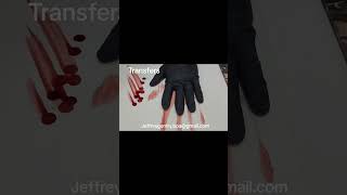 Bloodstain Pattern Analysis  Blood Transfers Jeffreygentrybpagmailcom [upl. by Semela16]