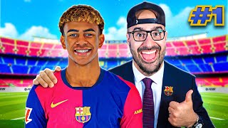 I Became Barcelonas Manager In FC25 Career Mode EP1 [upl. by Aihgn]