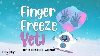 FINGER FREEZE YETI  Hand Exercise for Kids  Brain Break Fine Motor Activity [upl. by Melbourne500]