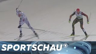 Nordische SkiWM Rydzek holt Gold im TeamSprint mit Frentzel [upl. by Alam]