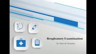 The Respiratory Examination  Detailed [upl. by Edrick]