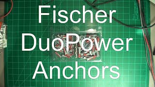 Fischer Duopower Anchors [upl. by Grube]