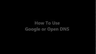 Use Open DNS or Google DNS [upl. by Nevad795]