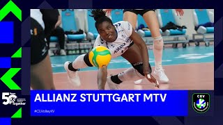 Allianz MTV STUTTGART Top Plays of the CEV Champions League Volley 2023 Women [upl. by Siroled489]