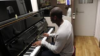 quotBordersquot  SAINt JHN ft Lenny Kravitz Piano Cover  Patrick Yeboah [upl. by Colbye535]