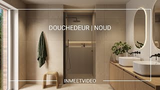 Inmeetvideo Hoe meet je jouw douchedeur perfect in  NOUD [upl. by Las]