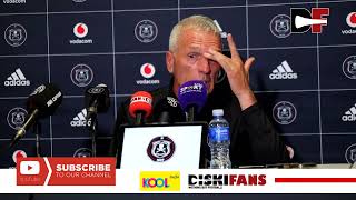 Ernst Middendorp’s PostMatch Press Conference  Orlando Pirates 11 Cape Town Spurs [upl. by Hafirahs]