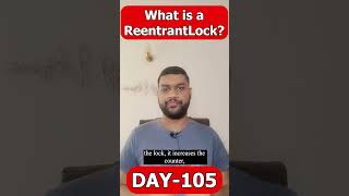 What is a ReentrantLock java interview interviewtips [upl. by Malinde926]